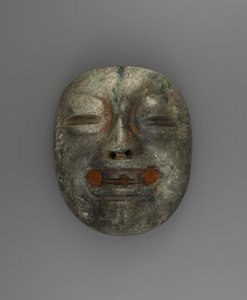 Anhänger in Form einer Maske von Culture Olmec