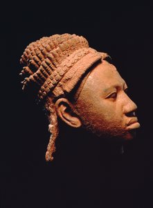 Yoruba-Kopf einer Königin, aus Ita Yemoo, Ife, Nigeria von Culture Yoruba