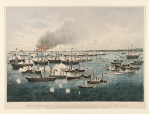 Der siegreiche Angriff auf Fort Fisher, N.C.