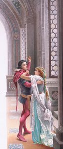 Willst du gehen? Es ist noch nicht Tag, Illustration aus Romeo und Julia