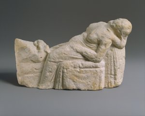 Hellenistische Statuette einer Geburtsszene, ca. 310–30 v. Chr. von Cypriot Cypriot