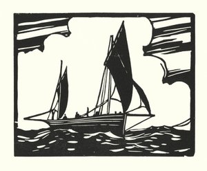 Fischerboote und Lastkähne: Brighton Clinker-Built Lugger von Cyril A. Wilkinson