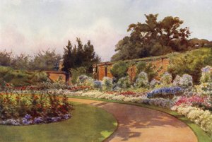 Ein jährlicher Rand, Prinzessin Charlottes Garten, Claremont von Cyril Ward