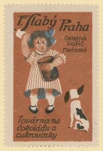 F. Slaby Schokoladen- und Zuckerwarenfabrik, Prag von Czech School