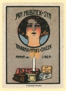 Jan Hubinek und Sohn Seifen- und Kerzenfabrik von Czech School