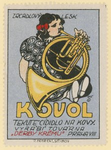 Kovol Flüssigpoliermittel für Metalle von Czech School