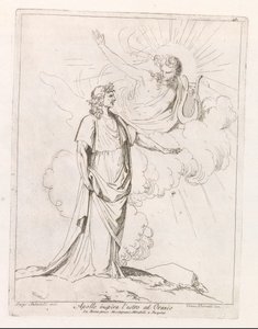 Apollo inspiriert Horatius