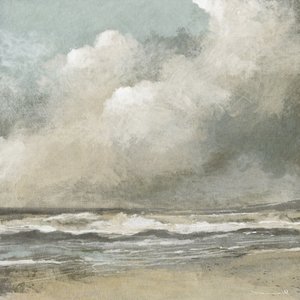 Nebliger Strand von Dan Hobday