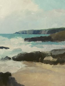 Felsiger Strand