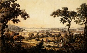 Blick von Klein Glienicke nach Potsdam von Daniel Berger