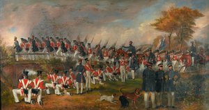 Das 6. (1. Royal Warwickshire) Regiment zu Fuß bei einer Übung in Portsmouth von Daniel Cunliffe