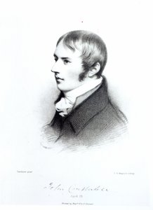 John Constable im Alter von 20 Jahren, graviert von Thomas Herbert Maguire