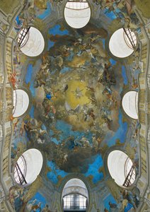 Kuppel der Hofbibliothek, jetzt Österreichische Nationalbibliothek