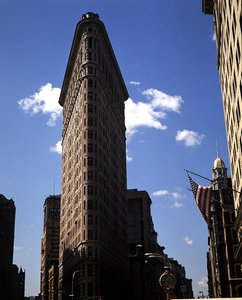 Das Flatiron Building, fertiggestellt 1902