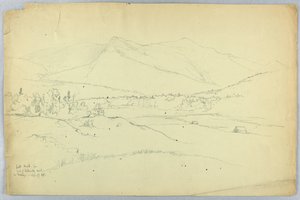 Bald Knob, vom Ende der Waterville Road, die Gurleys