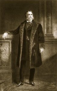 Chester A. Arthur, 21. Präsident der Vereinigten Staaten von Amerika, veröffentlicht 1901
