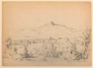 Chocorua-Teich und Berg, New Hampshire von Daniel Huntington
