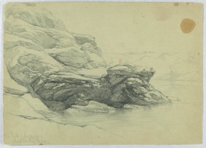 Bucht hinter Dumpling Fort, Newport von Daniel Huntington