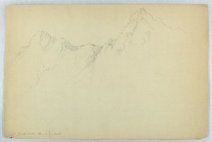 Dixville Notch, Annäherung von Westen von Daniel Huntington