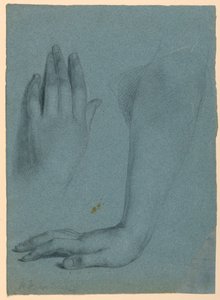 Studie für "Mercys Traum" von Daniel Huntington