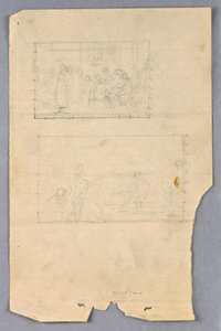 Studie für "Wissenschaftliche Gruppe" von Daniel Huntington