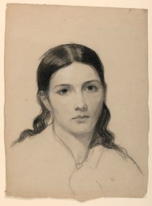 Die Frau des Künstlers Sophie, 1853