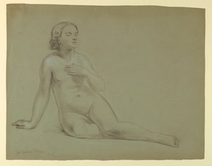 Weiblicher Akt, Studie für "Mercy