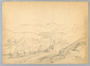 Mt. Chocorua von Swift River Road von Daniel Huntington