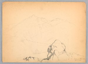 Mt. Jefferson am Glen House, New Hampshire von Daniel Huntington