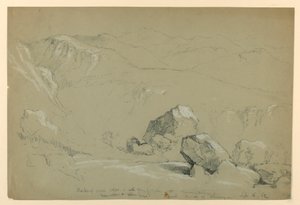 Skizze vom Mount Chocorua
