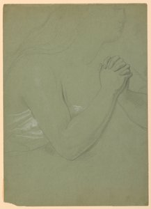 Studie für eine Magdalena, F von Daniel Huntington