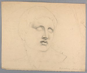Studie von Mark Anton von einer Statue von Daniel Huntington