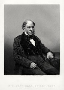 Archibald Alison, schottischer didaktischer und philosophischer Schriftsteller, ca. 1880