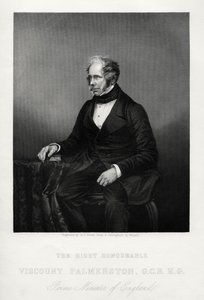 Henry John Temple, 3. Viscount Palmerston, britischer Staatsmann, um 1880
