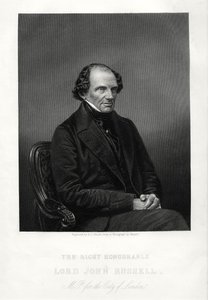 Der Rechte Ehrenwerte John Russell, 1. Earl Russell, britischer liberaler Staatsmann, um 1880