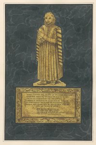 Messingplatte für Francis Awsiter und Richard Awsiter von Daniel Lysons