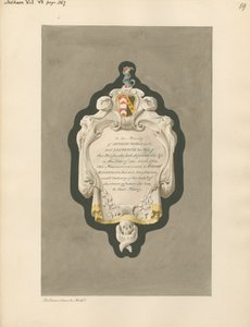Denkmal für Anthony und Katherine Nourse aus der Fulham Kirche