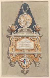 Denkmal für Jane Coke, aus der Kirche von Sunbury von Daniel Lysons