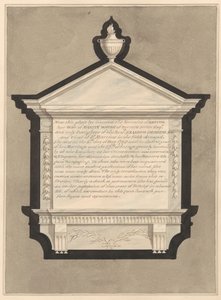 Denkmal für Mrs. Martha Whish, aus der Kirche von Stanwell