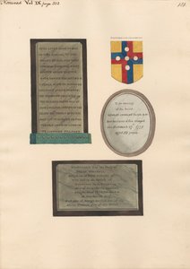 Denkmäler für Xpofer und Agnes Merick, George Charles Black und Sarah Horsnell, Elizabeth Ascough und George Merick von Daniel Lysons