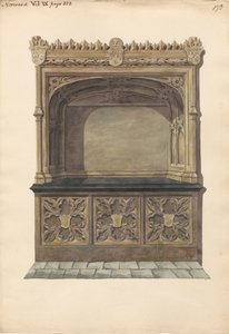 Unidentifiziertes Grab aus der Norwood Kirche von Daniel Lysons