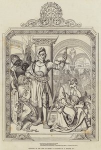 Ritterlichkeit zur Zeit Heinrichs V. von Daniel Maclise