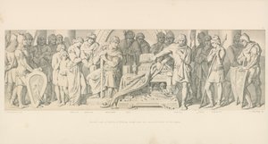 Harolds Treueeid an Wilhelm, geschworen über die verborgenen Reliquien der Heiligen von Daniel Maclise
