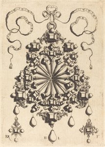Großer Anhänger mit Stern in der Mitte