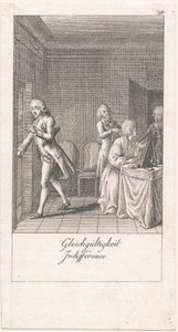 Beweggründe zur Heirat und ihre Folgen. Bl. 4 von Daniel Nikolaus Chodowiecki