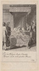 Blatt 6 der Folge „Brandenburgische Geschichte“ von Daniel Nikolaus Chodowiecki