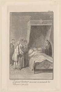 Blatt zu den "Mémoires [...] des refugiés", zweiter Band von Daniel Nikolaus Chodowiecki