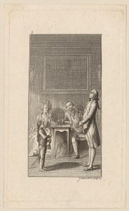 Erziehung des jungen Siegfried von Daniel Nikolaus Chodowiecki