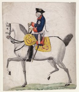 Friedrich II. von Preußen genannt Friedrich der Große - Frederick II of Prussia - Chodowiecki, Daniel Nikolaus von Daniel Nikolaus Chodowiecki