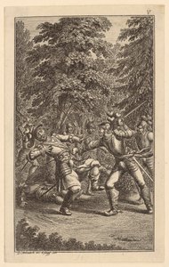 Gefecht von Daniel Nikolaus Chodowiecki